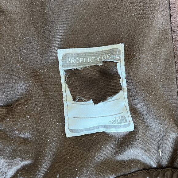 The North Face Girls Fleece Jacket Brown Large Full Zip - Picture 8 of 8